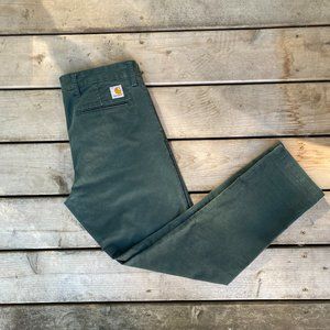 Carhartt WIP Sid Pants Teal 34W x 30L